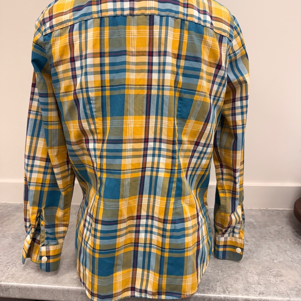 Foxcroft Plaid Shirt Sz 6p - Picture 13 of 14
